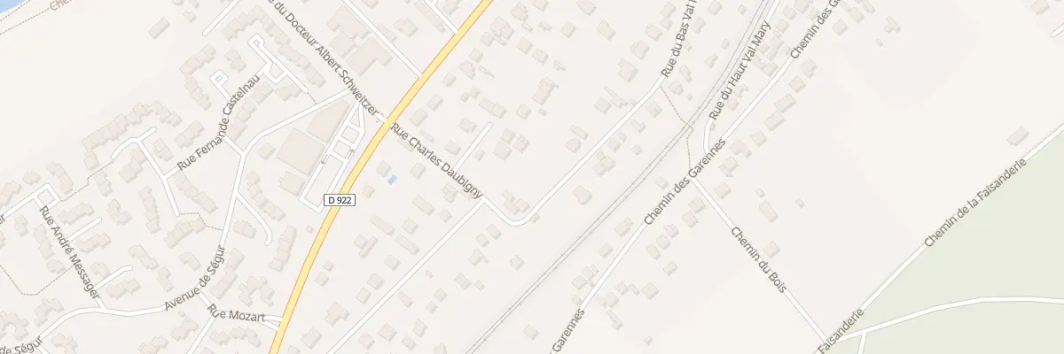 Plan du 70 Rue du Bas Val-Mary à Mériel
