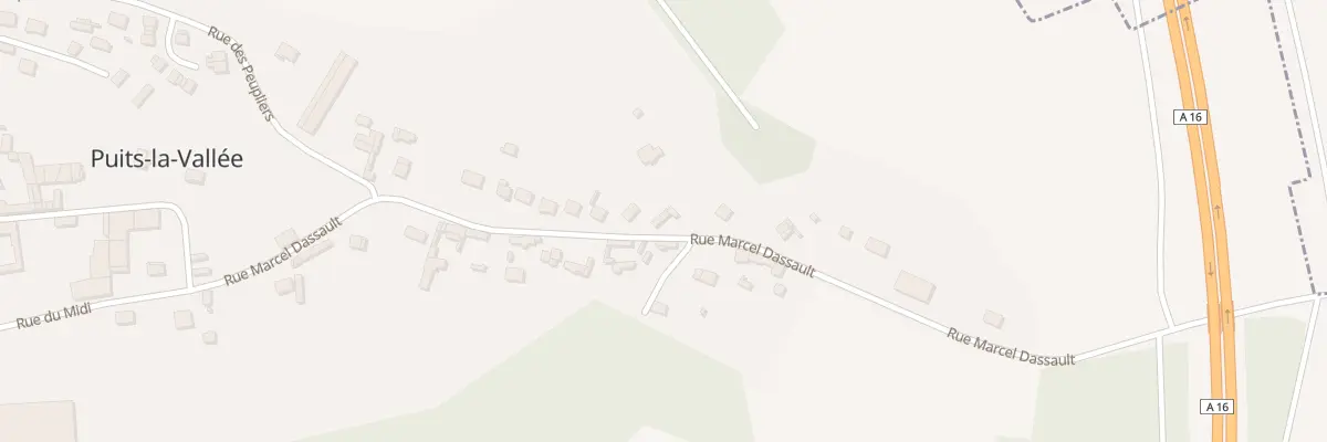 Plan du 21 Rue Marcel Dassault à Puits-la-Vallée
