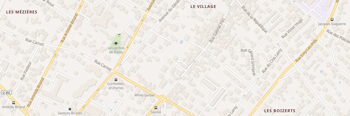 Plan du 11B Rue Gabriel Péri à Cormeilles-en-Parisis
