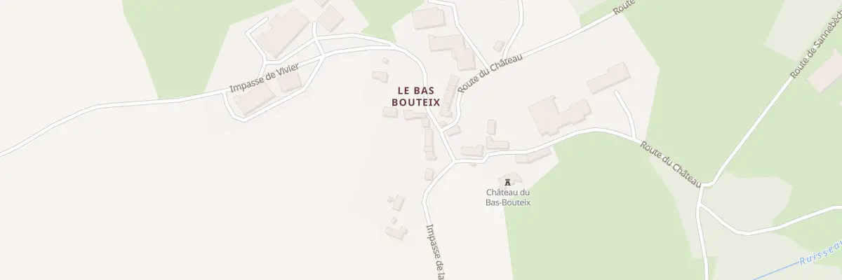 Plan du 5034 Le Bas Bouteix à Saint-Frion