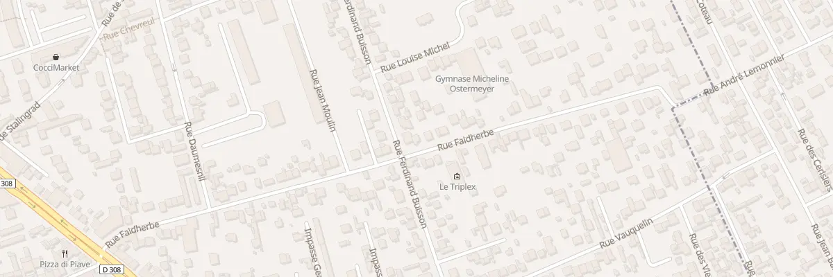 Plan du 47 Rue Faidherbe à Houilles
