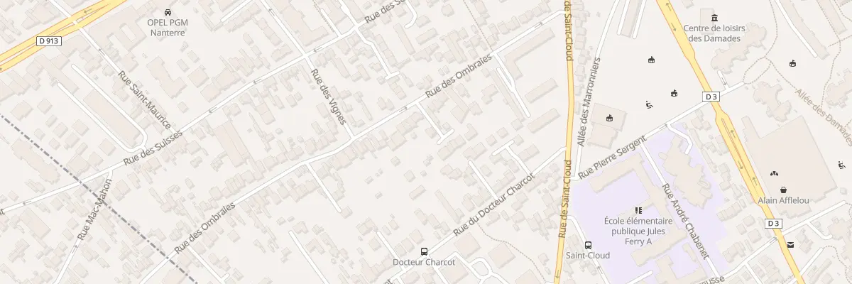 Plan du 47 Rue des Ombraies à Nanterre