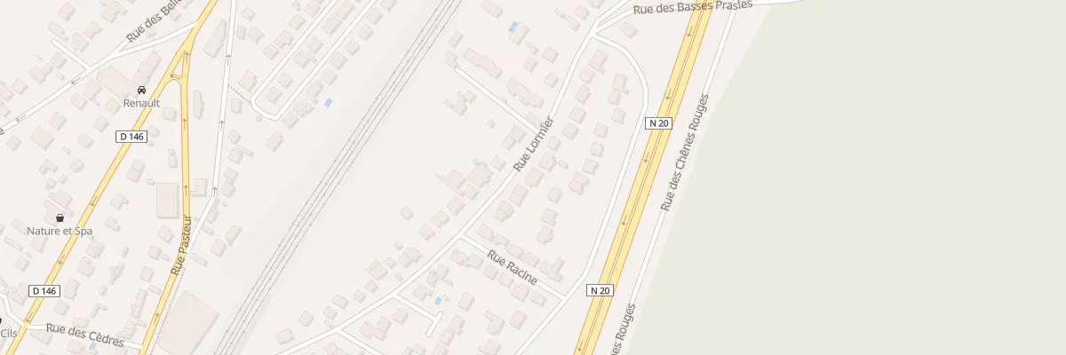 Plan du 12 Rue Lormier à Étréchy