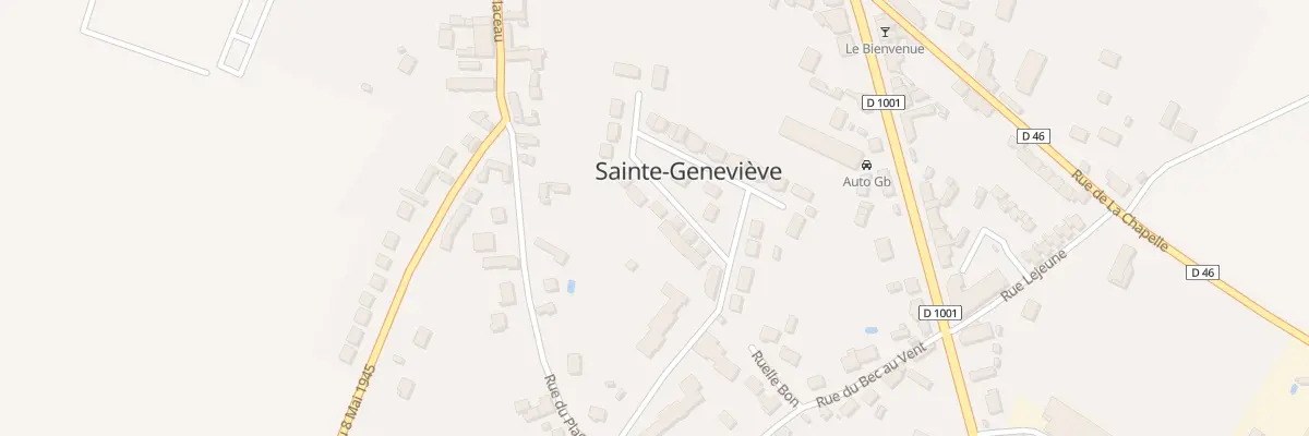 Plan du 56 Rue des Orchidées à Sainte-Geneviève