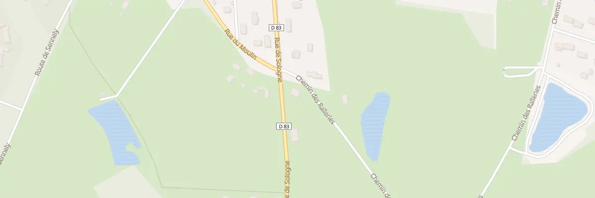 Plan du 65 Rue de Sologne à Tigy