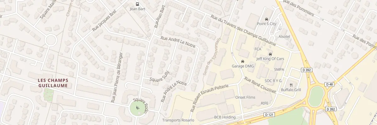 Plan du 36 Rue André le Nôtre à Cormeilles-en-Parisis