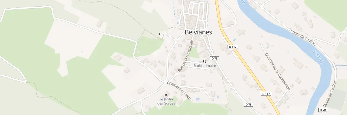 Plan du 219 La Loubatière à Belvianes-et-Cavirac