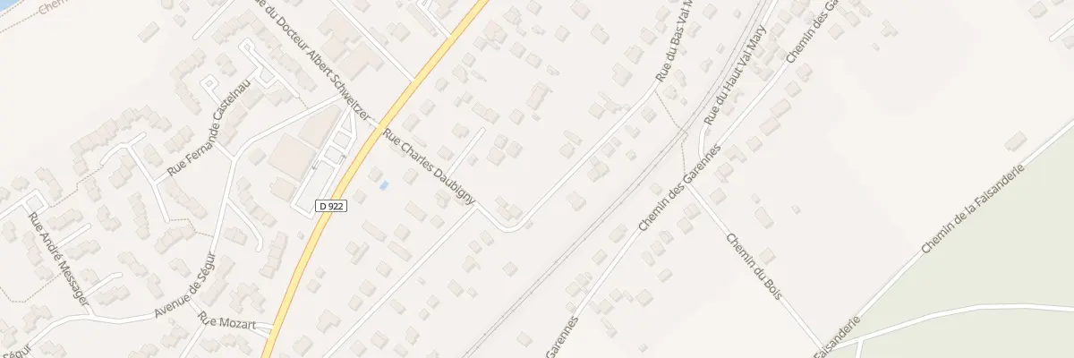 Plan du 68 Rue du Bas Val-Mary à Mériel