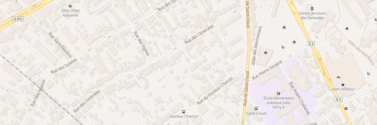 Plan du 41 Rue des Ombraies à Nanterre