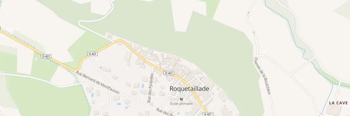 Plan du 14 Le Village Roquetaillade à Roquetaillade-et-Conilhac