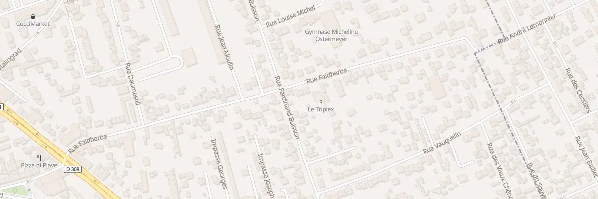 Plan du 38 Rue Faidherbe à Houilles
