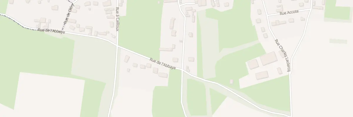 Plan du 13 Rue de l’Abbaye à Halloy-lès-Pernois