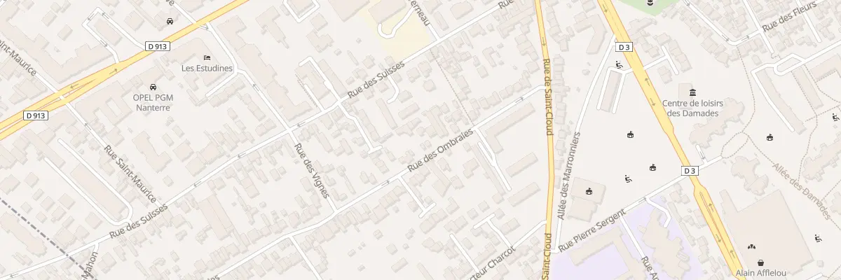 Plan du 40 Rue des Ombraies à Nanterre