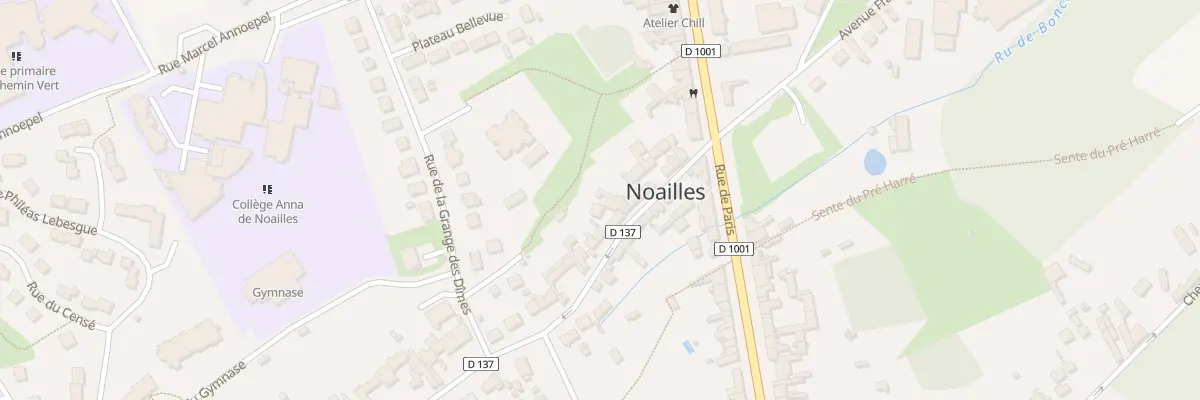 Plan du 16B Rue de Boncourt à Noailles