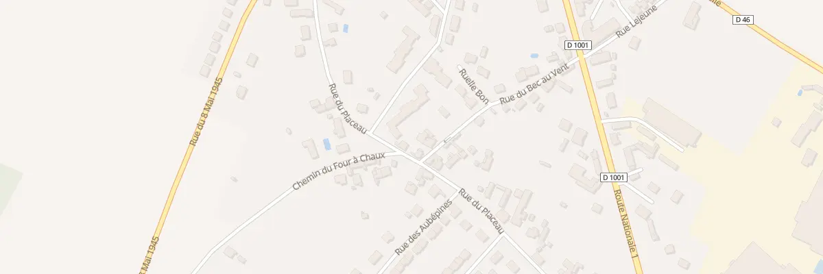Plan du 29 Rue du Placeau à Sainte-Geneviève