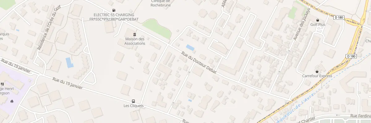 Plan du 41 Rue du Docteur Debat à Garches