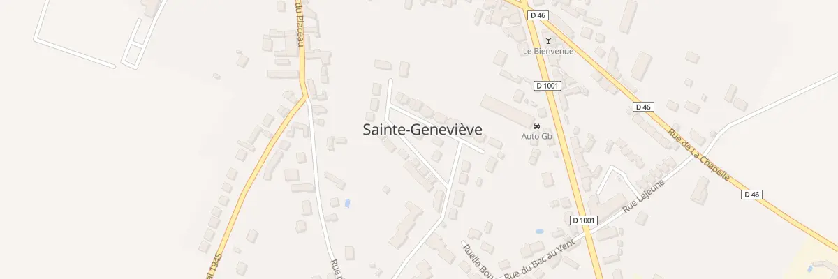Plan du 9 Rue des Orchidées à Sainte-Geneviève