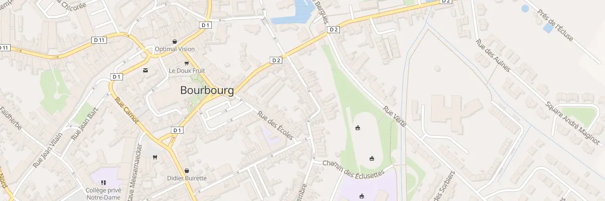 Plan du 24 Rue du Onze Novembre à Bourbourg