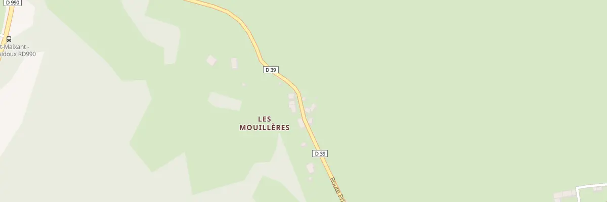 Plan du 5070 Les Moullieres à Saint-Maixant