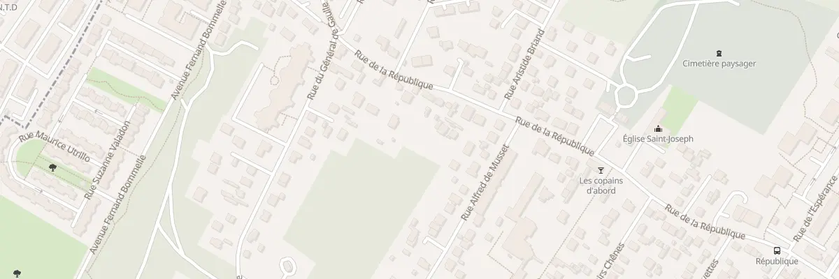 Plan du 34 Rue de la République à Montigny-lès-Cormeilles