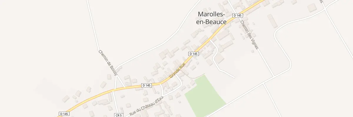 Plan du 22 Gr Grande Rue à Marolles-en-Beauce