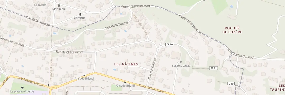 Plan du 3 Rue de Châteaufort à Orsay