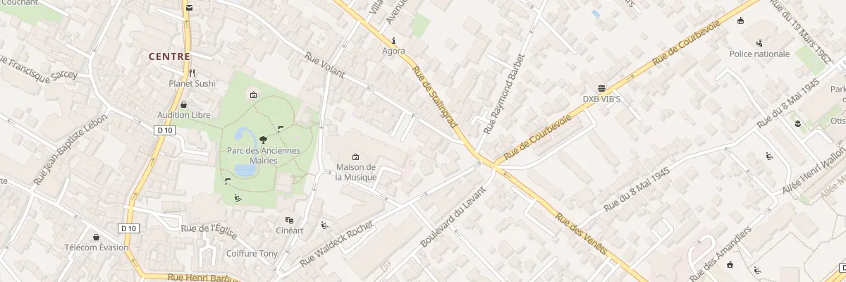 Plan du 5 Rue Volant à Nanterre