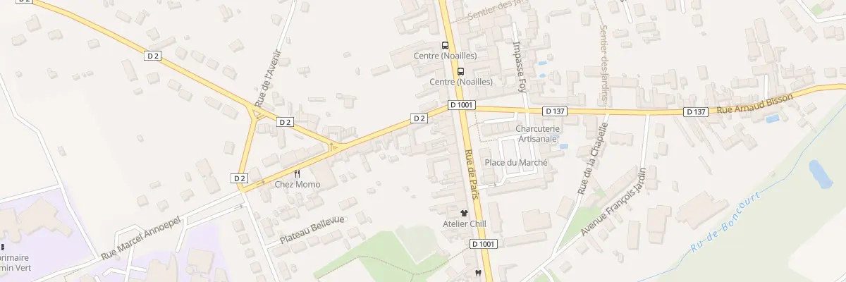 Plan du 6 Rue de Paris à Noailles