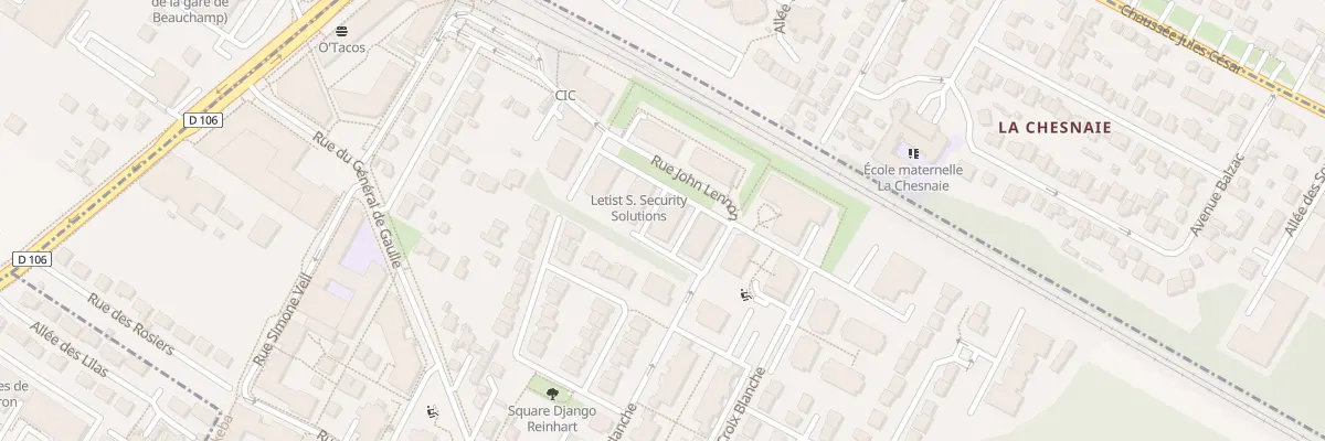 Plan du 6T Rue John Lennon à Montigny-lès-Cormeilles