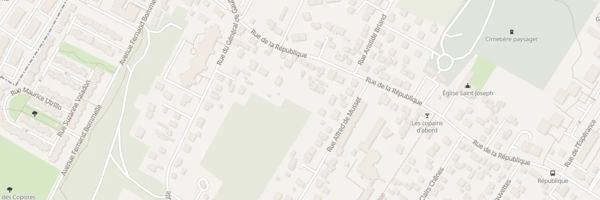 Plan du 36 Rue de la République à Montigny-lès-Cormeilles