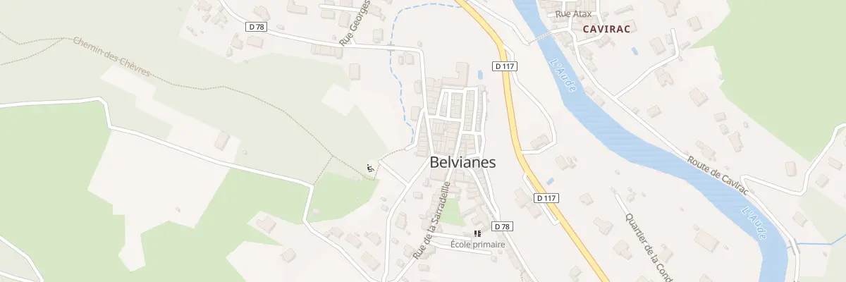 Plan du 68 Belvianes à Belvianes-et-Cavirac