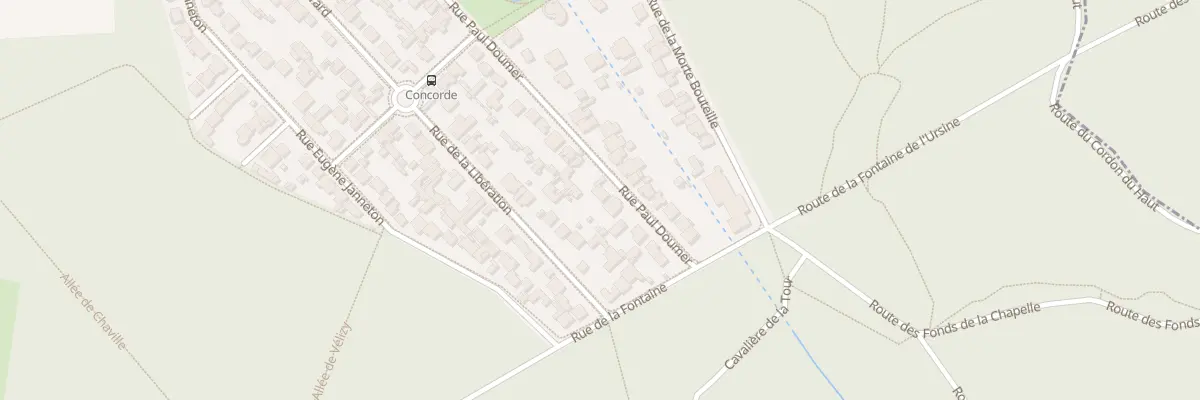 Plan du 9 Rue Paul Doumer à Vélizy-Villacoublay