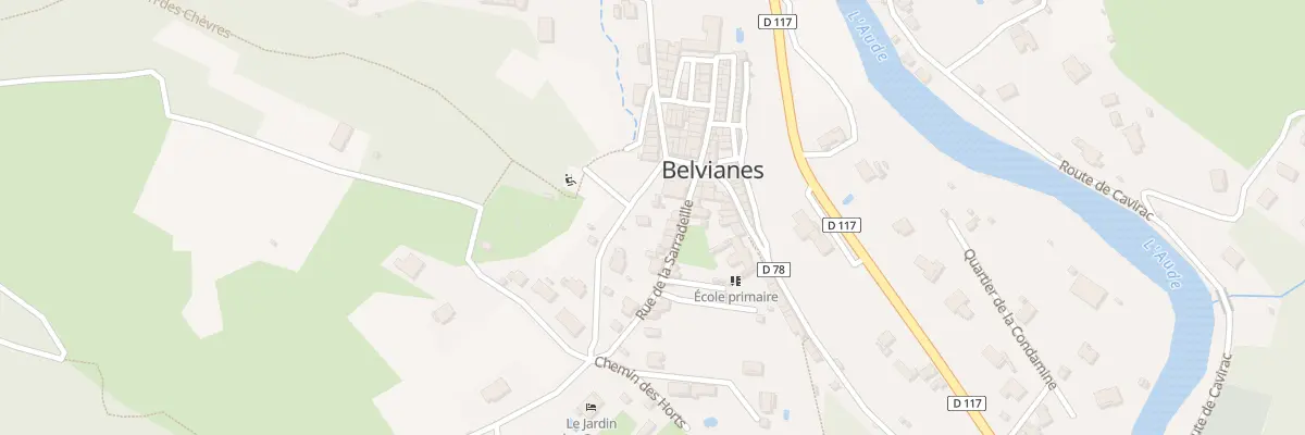 Plan du 72 Belvianes à Belvianes-et-Cavirac