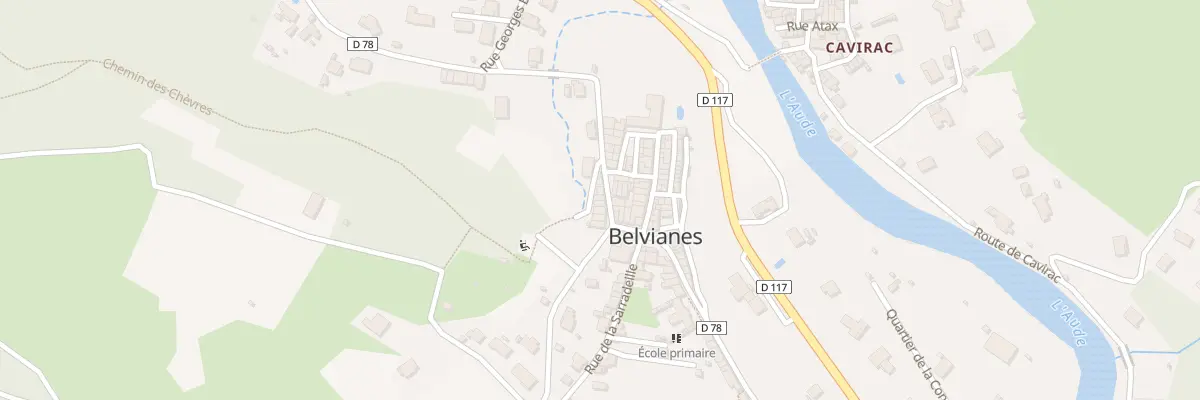 Plan du 67 Belvianes à Belvianes-et-Cavirac