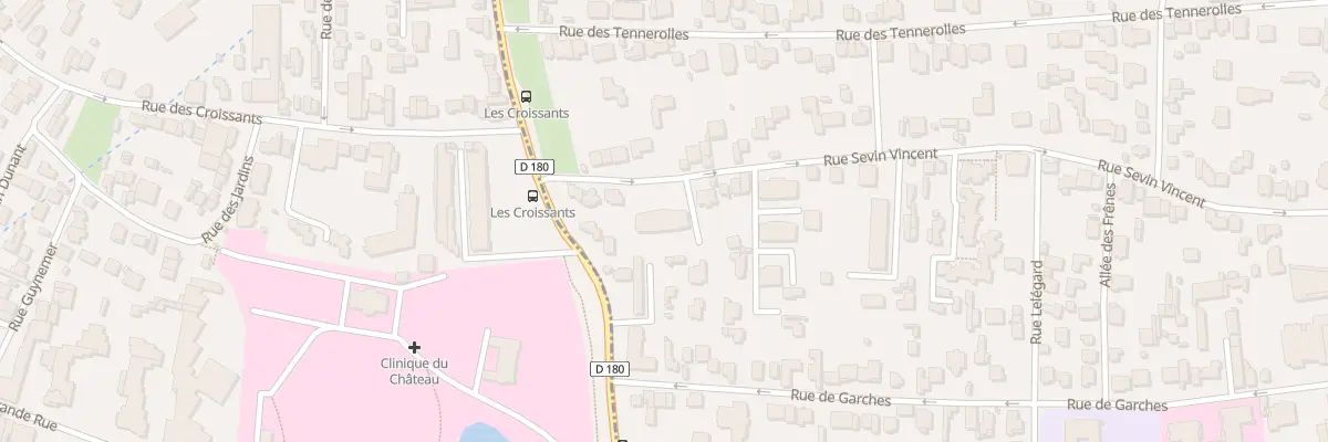 Plan du 105 Rue Sevin Vincent à Saint-Cloud