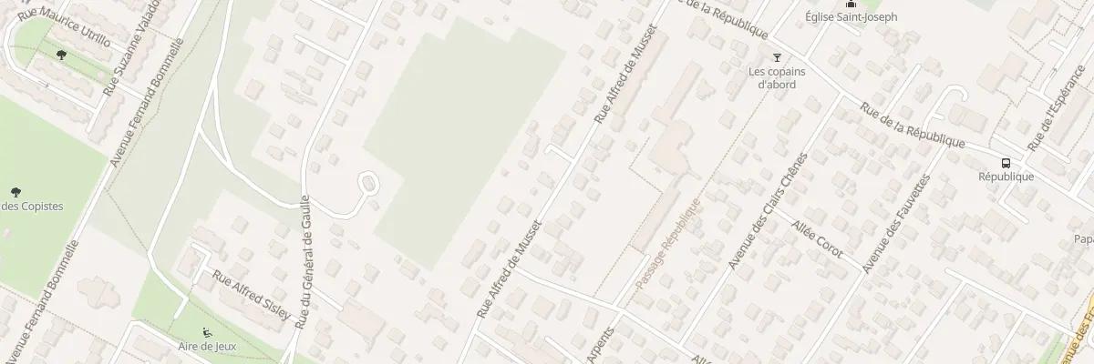 Plan du 95 Rue Alfred de Musset à Montigny-lès-Cormeilles