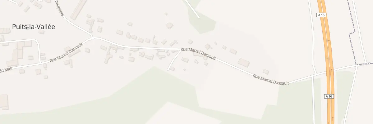 Plan du 22 Rue Marcel Dassault à Puits-la-Vallée