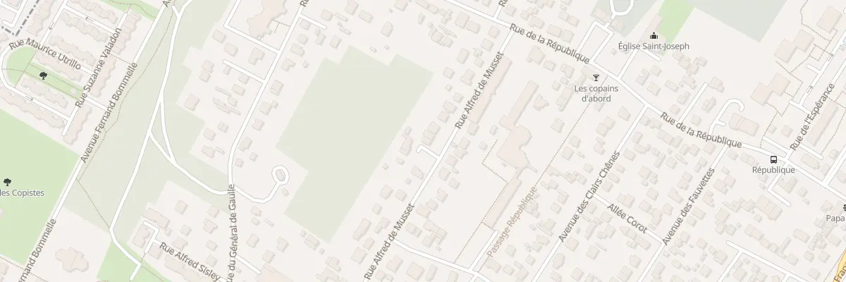 Plan du 105 Rue Alfred de Musset à Montigny-lès-Cormeilles