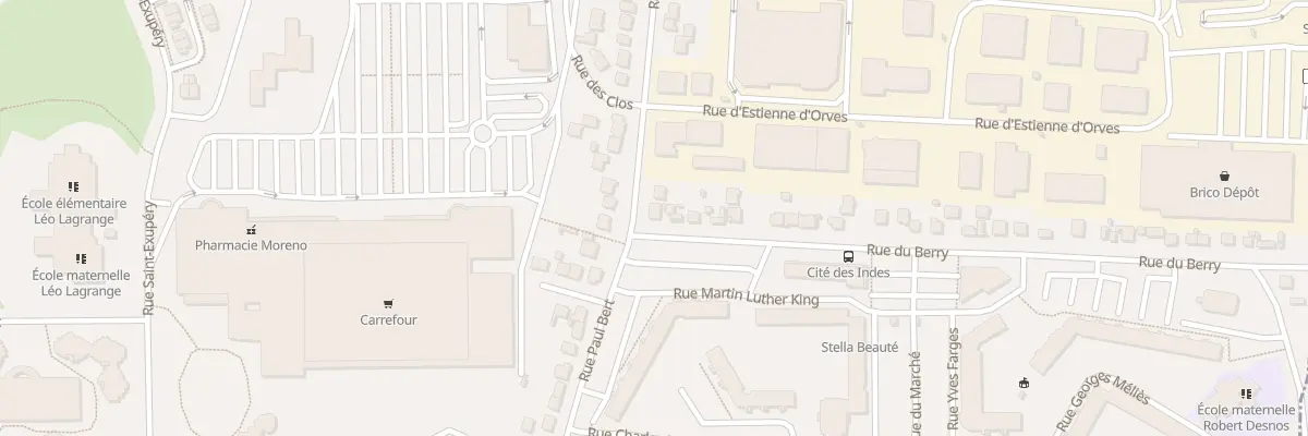Plan du 50 Rue du Berry à Sartrouville
