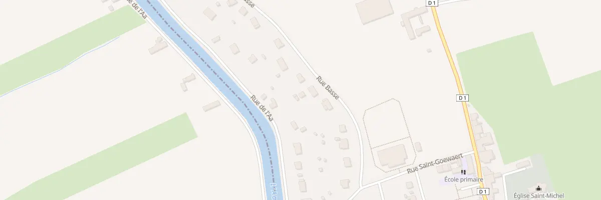 Plan du 155 Rue Basse à Holque
