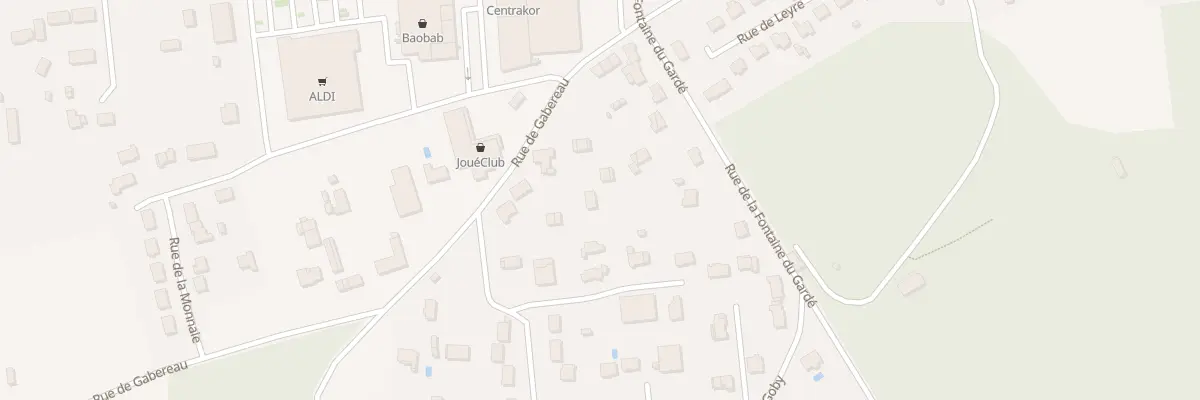 Plan du 37B Rue de Gabereau à Châteauneuf-sur-Loire