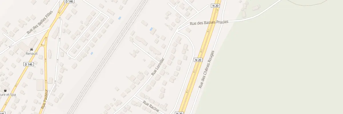 Plan du 20 Rue Lormier à Étréchy