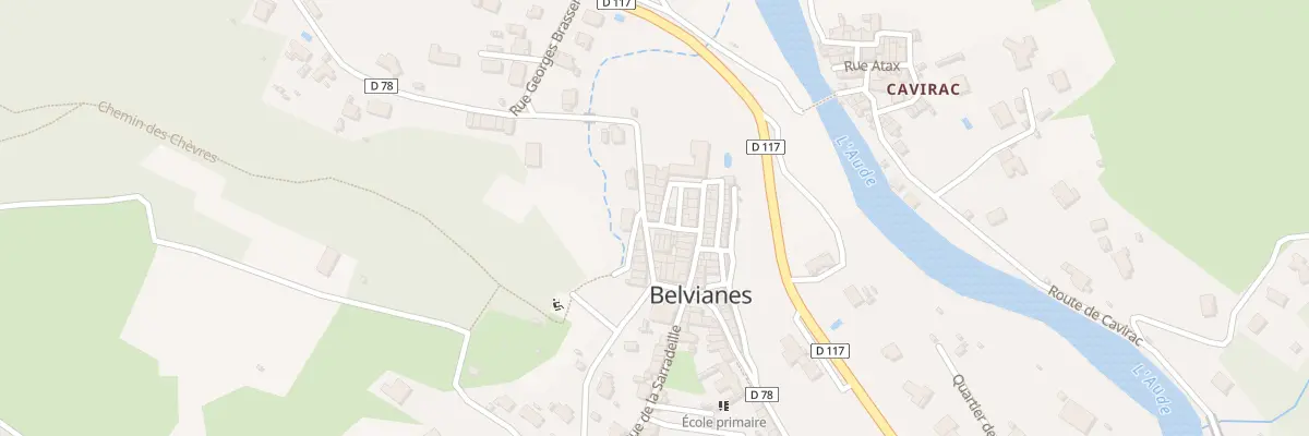 Plan du 86 Belvianes à Belvianes-et-Cavirac