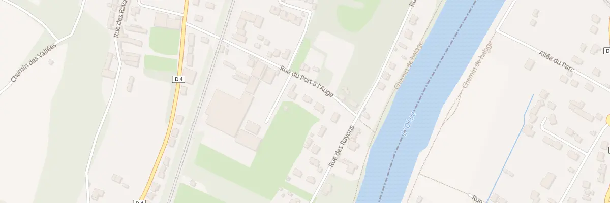 Plan du 3 Rue du Port à l’Auge à Butry-sur-Oise