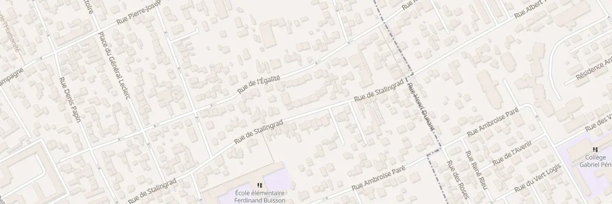 Plan du 99 Rue de Stalingrad à Houilles
