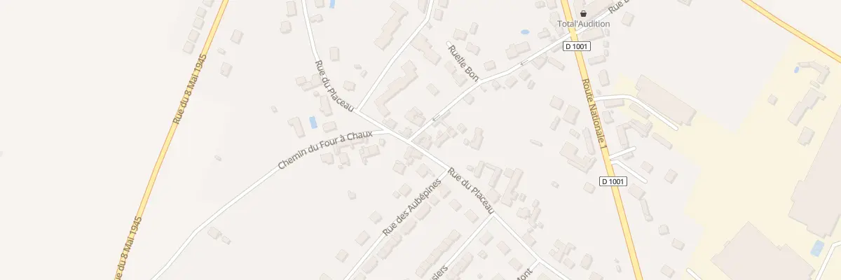 Plan du 11 Rue du Bec au Vent à Sainte-Geneviève