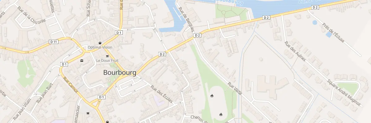 Plan du 11 Rue du Onze Novembre à Bourbourg