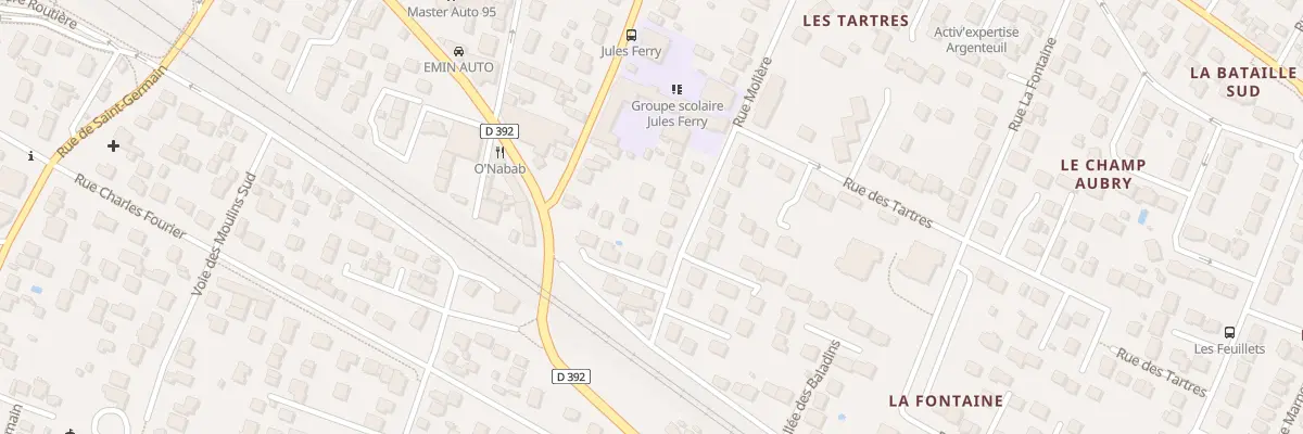 Plan du 36 Rue Molière à Cormeilles-en-Parisis
