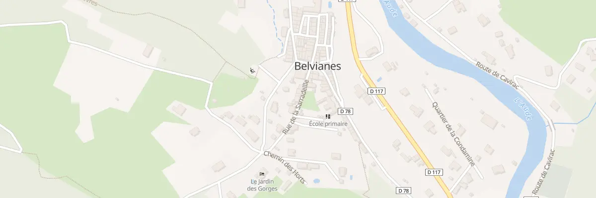 Plan du 153 Belvianes à Belvianes-et-Cavirac