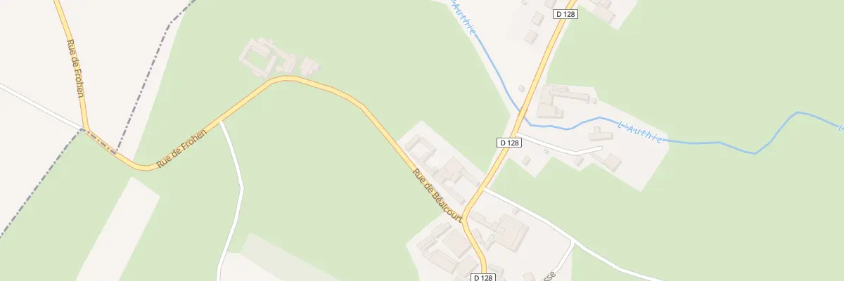 Plan du 3 Rue de Béalcourt à Frohen-sur-Authie